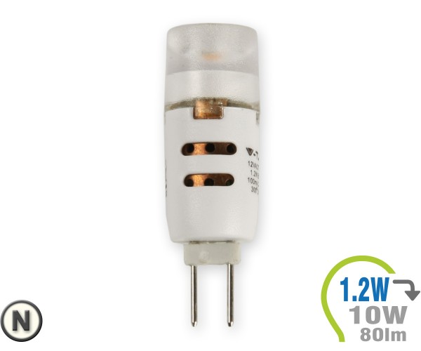 G4 LED Lampe 12V 1.2W Cree Chip (3Stk.) Neutralweiß