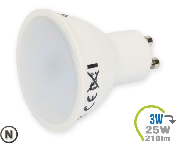 GU10 LED Lampe 3W Spot Neutralweiß