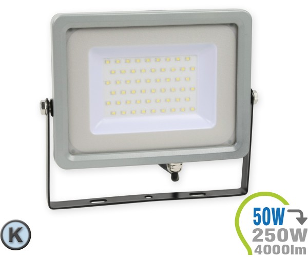 LED Strahler 50W SMD Slim Kaltweiß